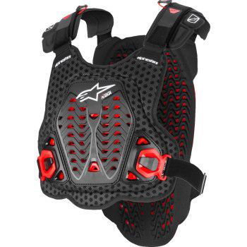 Peto Alpinestars Plasma Chest Protector Black RED White