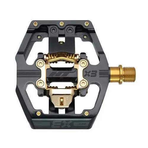 Pedales HT X3T Pedal Stealth Black Gold