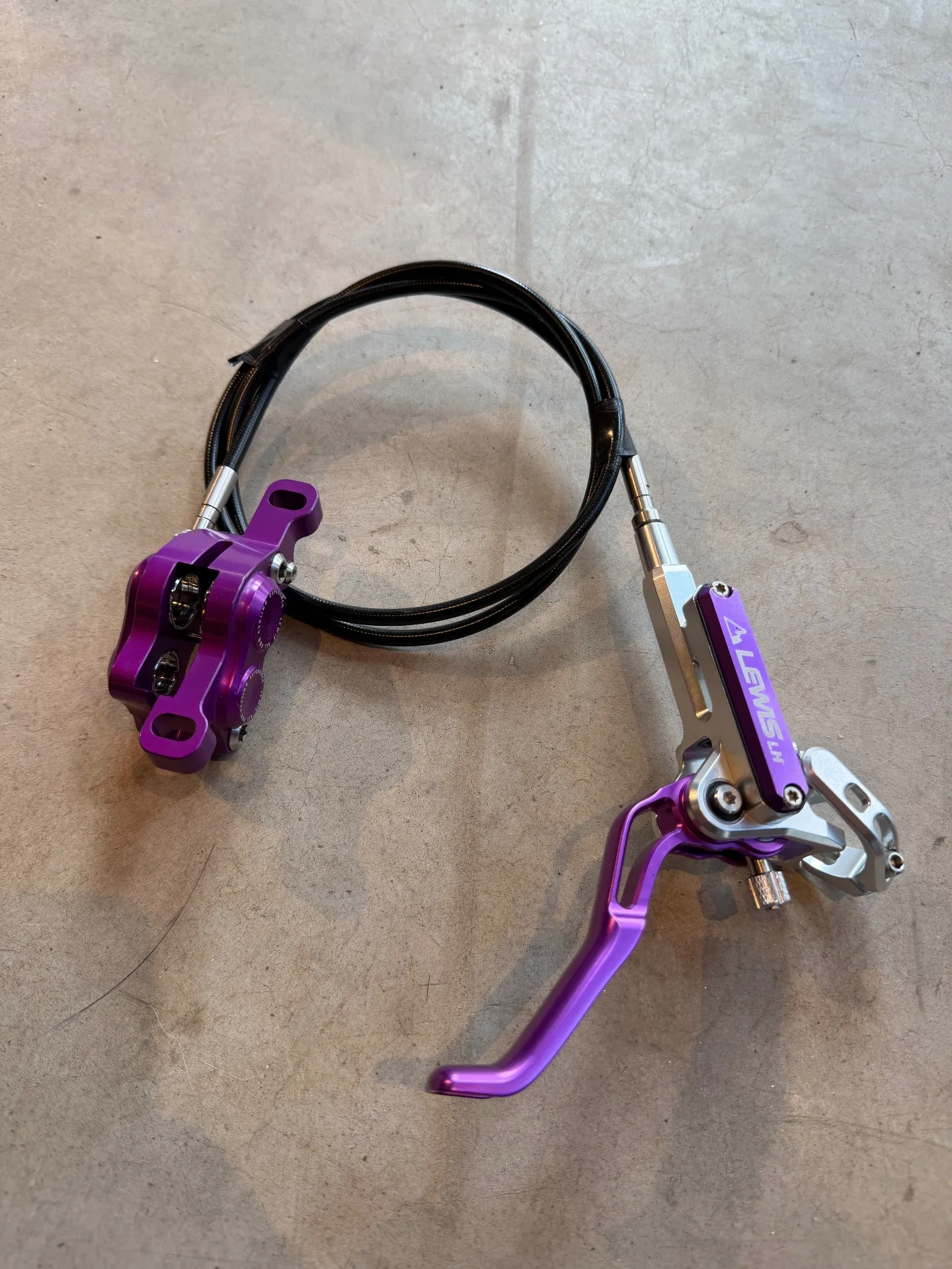 Frenos Lewis LH4 Silver/Purple