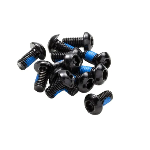 Tornillos Para Rotores Reverse Disc Brake Bolt M5*10MM 12PCS, Steel