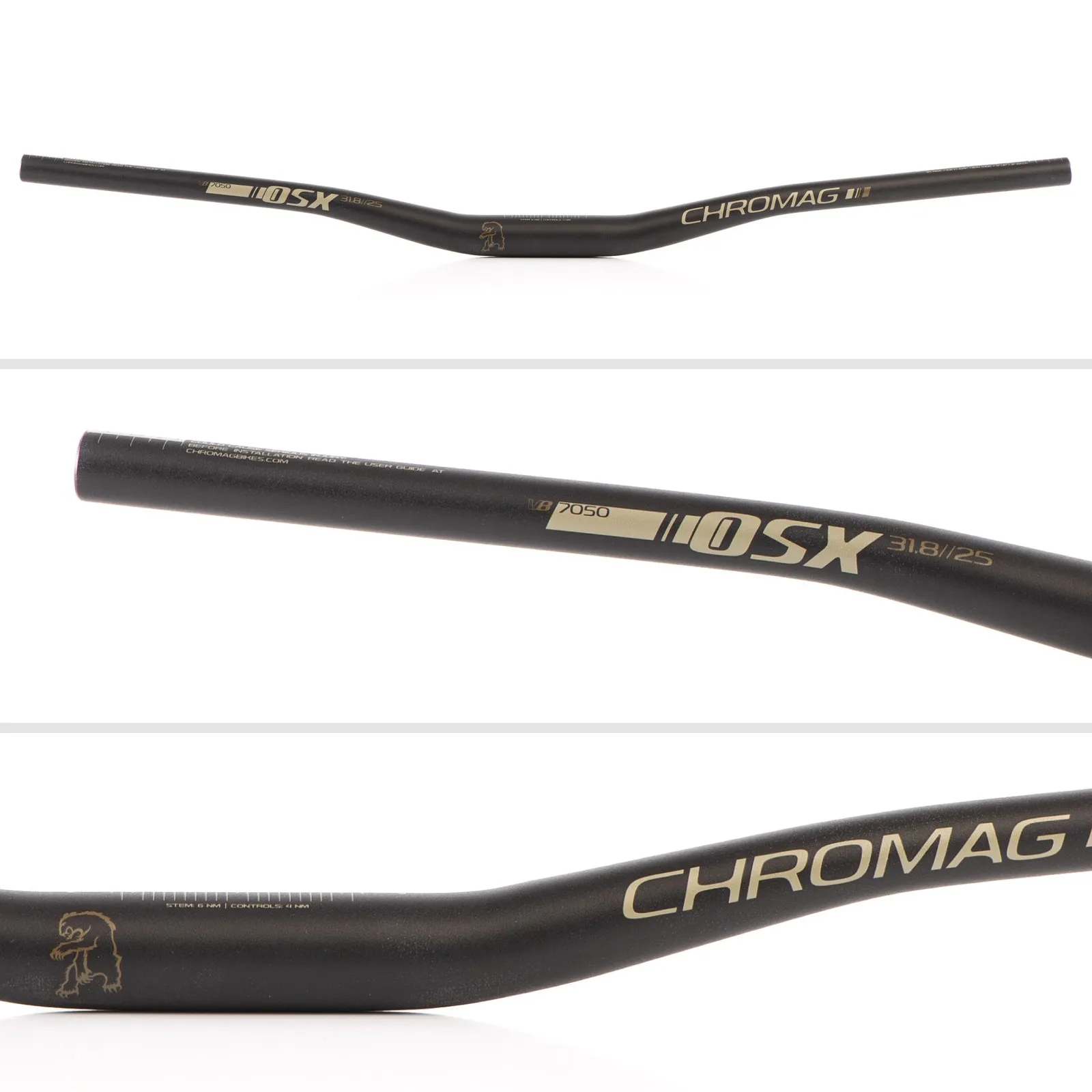 Manubrio Chromag OSX 35 - Silver / 35mm