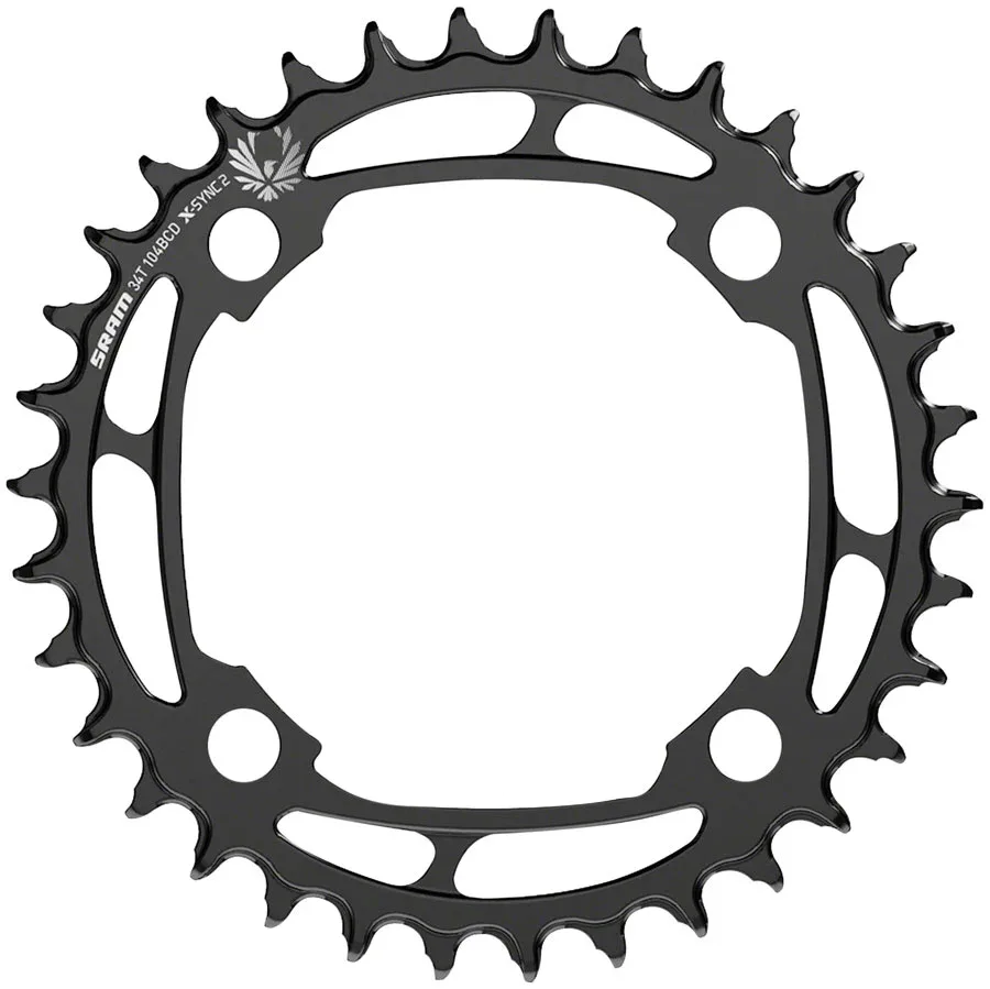 Plato MTB X-Sync Eagle 34T 104 BCD Acero Negro Sram