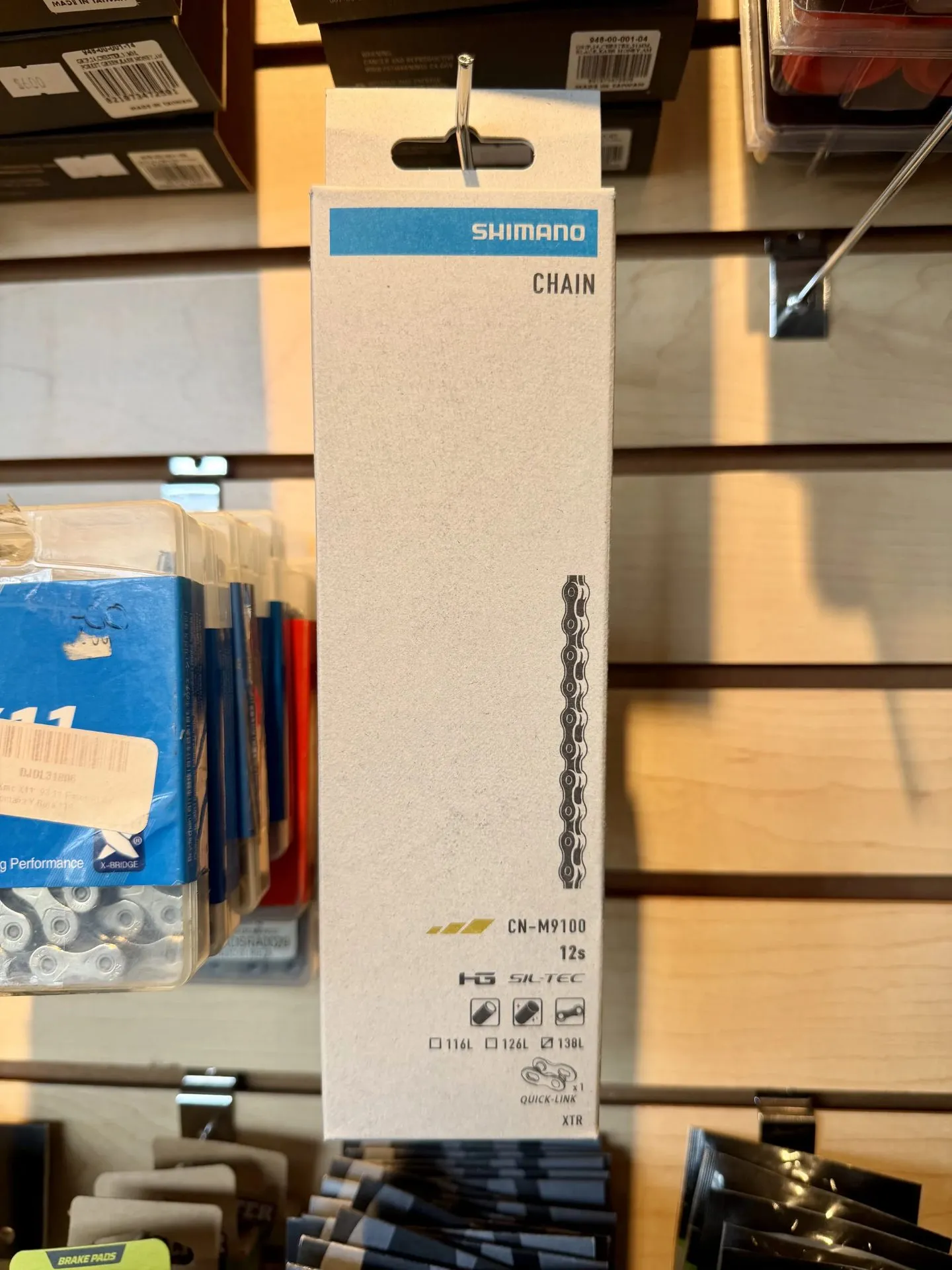 Cadena Shimano CN-M9100 12S 138L